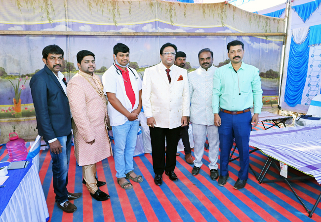 Grace Ministry organises Free Blood Donation and Medical camps with OrbSky Hospital in Bangalore with the inauguration of the Mega prayer centre at Budigere.  Hundreds benefited from free blood donation and medical tests. 